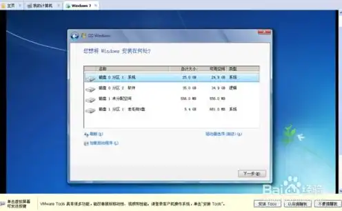 vmware虚拟机win7安装，VMware虚拟机环境下Windows 7系统的安装与配置指南