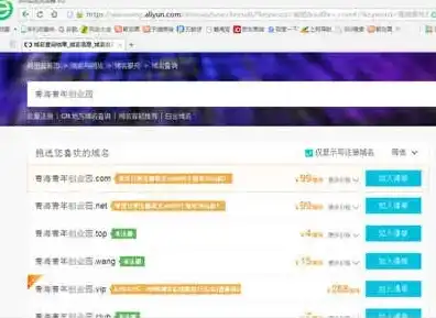 中文域名注册服务网站有哪些网址，国内热门中文域名注册服务网站大盘点，一站式解决您的域名注册需求