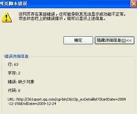 web常见错误码，揭秘Web错误信息泄露，常见错误码背后的安全隐患及应对策略