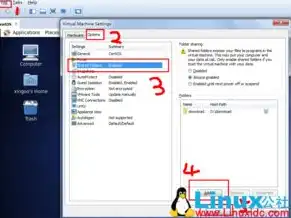 linux虚拟机共享文件夹在哪，Linux虚拟机共享文件夹的配置与使用详解