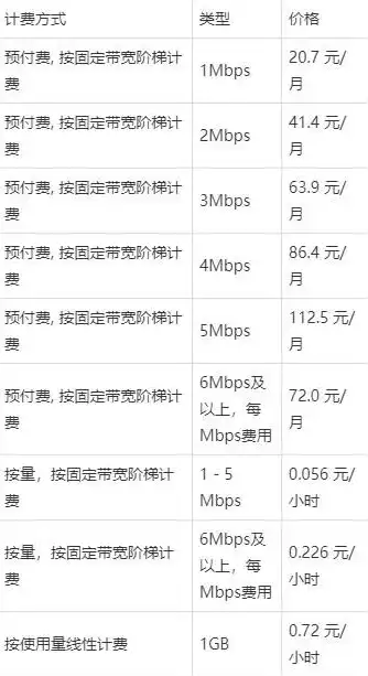 阿里云服务器型号性能参数，深度解析阿里云服务器型号，性能参数与选型指南