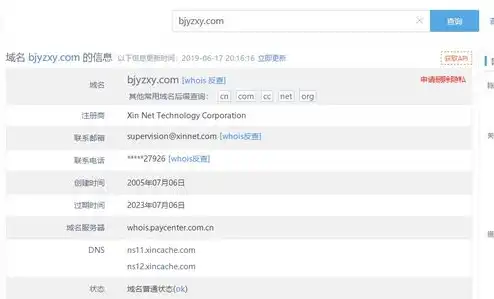 网址域名注册信息查询，一键掌握域名注册信息，揭秘域名注册地址查询系统网页版的使用技巧