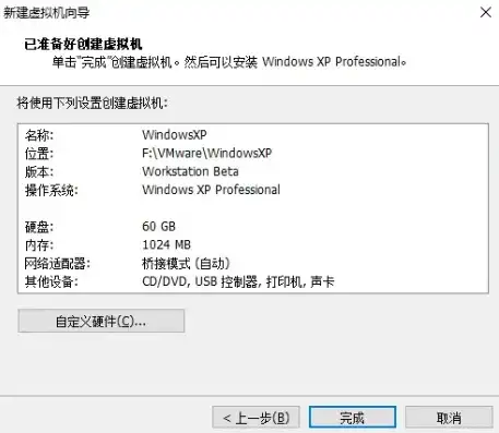 kvm虚拟机安装windows7，KVM虚拟机安装Windows XP详细教程，轻松实现多系统共存