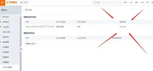 阿里云服务器付款方式，阿里云云端服务器购买成功后的支付方式详解及操作指南