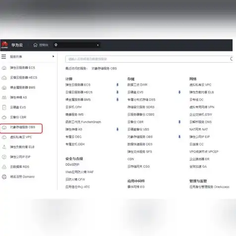 华为obs工具，华为OBS对象存储，从入门到精通的全面教程