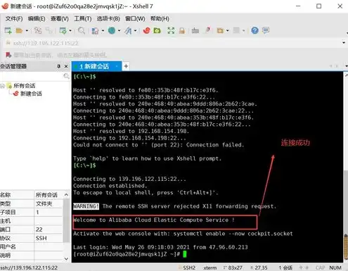 云服务器怎么用?，云服务器入门指南，Linux系统操作全解析