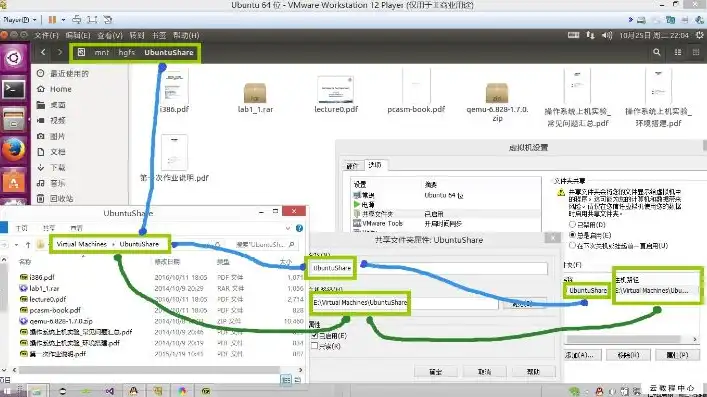 虚拟机共享文件夹路径在哪，虚拟机共享文件夹路径解析，定位、配置与应用