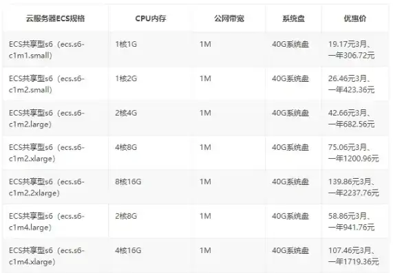 国内价格最实惠的云服务器有哪些，揭秘国内价格最实惠的云服务器，性价比之王盘点及选购指南