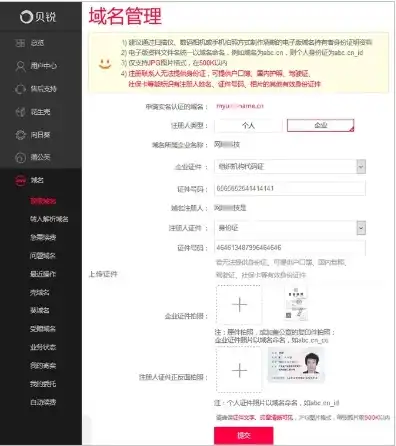 营业执照怎么注册域名信息，营业执照注册域名的详细步骤及注意事项