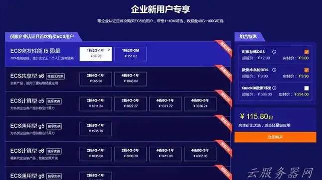 阿里云 服务器价格，阿里云服务器价格解析，全面了解不同类型、配置及优惠活动