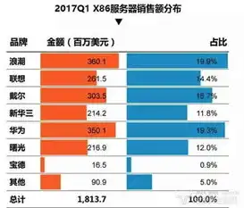 国内服务器出货量排名，2022年中国服务器市场出货量前五品牌解析，市场份额、产品特点及未来发展预测