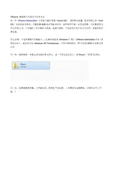 vmware虚拟机使用主机打印机，VMware虚拟机共享打印机全攻略，轻松实现主机与虚拟机打印机共享