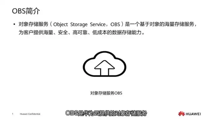 华为obs api，深入解析华为OBS对象存储，API操作指南及实践应用