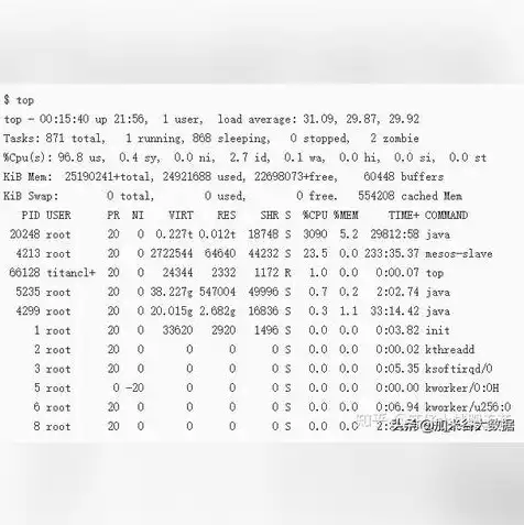 linux服务器操作系统怎么看内存大小，深入解析Linux服务器操作系统内存大小的查看与优化