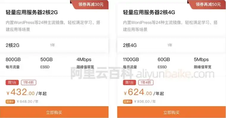 阿里云服务器租用价格表一个月，2023年最新阿里云服务器租用价格表，全面解析不同配置及性价比