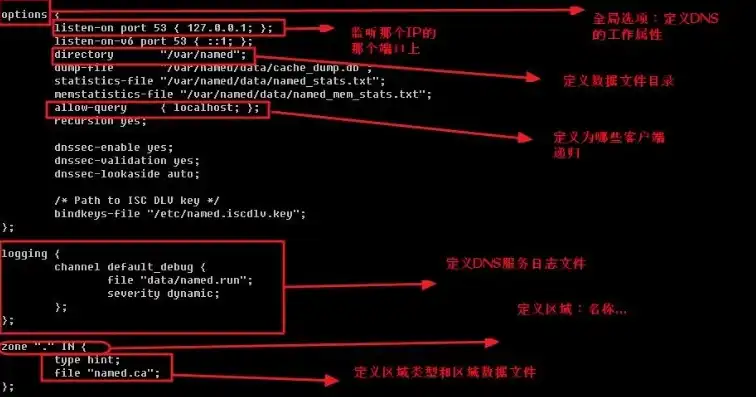 linux服务器配置dns步骤，Linux服务器DNS配置详细步骤及注意事项