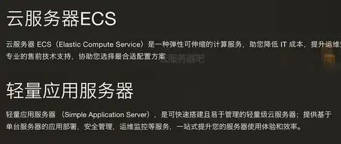 云服务器ecs是做什么的啊，深入解析云服务器ECS，它究竟是什么？为何如此重要？