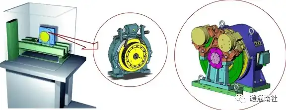 电梯主机详解图片，电梯主机详解，揭秘现代电梯核心部件的工作原理与构造