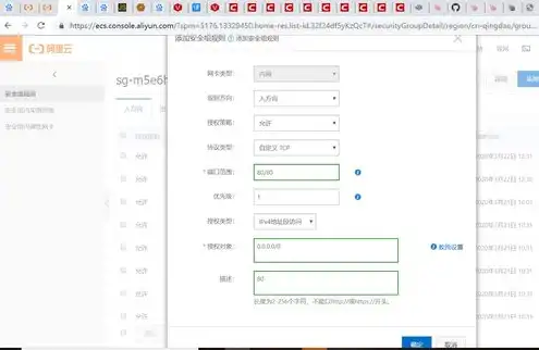 阿里云服务器打开80端口怎么设置，阿里云服务器打开80端口详细教程，操作步骤与注意事项详解