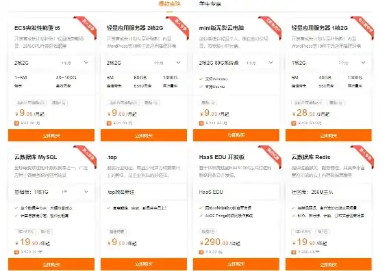 阿里云服务器购买学生优惠券，阿里云服务器学生优惠版购买指南，轻松入门，高效配置教程