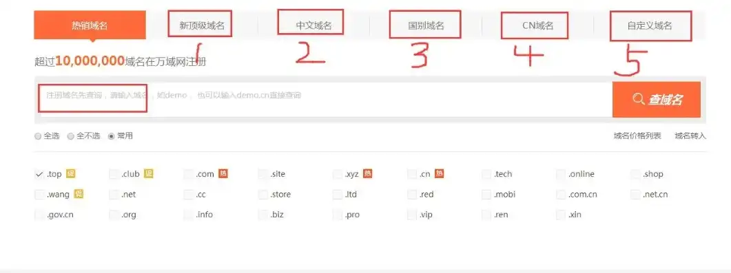 万网域名注册官网查询入口，万网域名注册全攻略，轻松掌握域名注册流程及注意事项