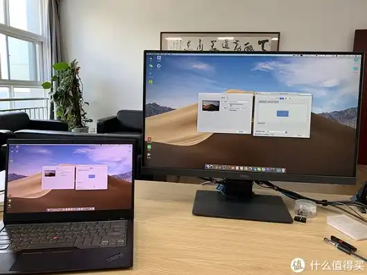 两台主机一台显示器分成双屏，双屏并行，一台主机两台电脑显示器高效工作新体验