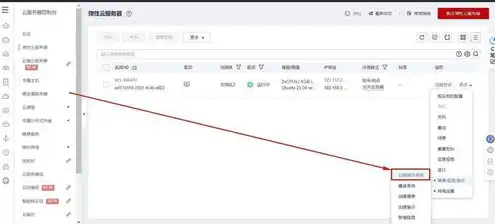 华为云ei服务，华为云ECS服务器，深入解析其英文界面与功能，助您轻松上手云服务器管理