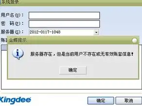 金蝶专业版显示服务器不是有效的，金蝶专业版提示服务器不是有效的，原因分析及解决方案