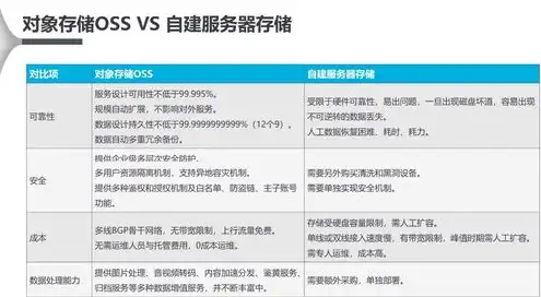 对象存储oss的应用场景，深入解析对象存储OSS在视频存储领域的应用优势与实战技巧