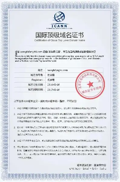 国家域名注册证书，详解国家域名注册证书，申请流程、注意事项及使用指南