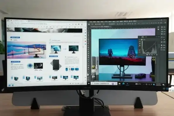 一台主机两个显示屏分别工作，一台主机双屏联动，提升工作效率与视觉体验的全新解决方案