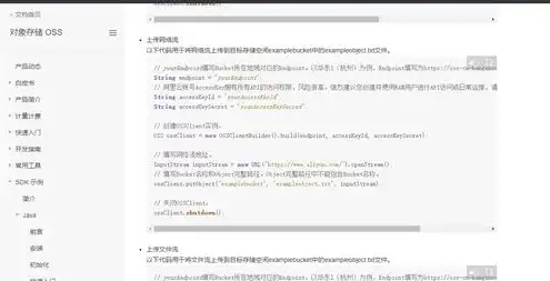 阿里云对象存储访问可以使用什么协议，阿里云对象存储访问协议详解，多种方式助您轻松实现高效存储