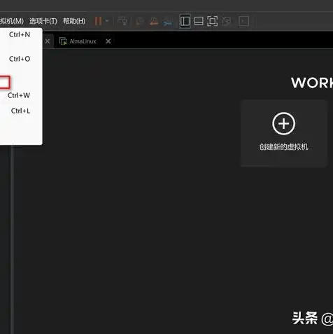 vmware15如何创建虚拟机，VMware 17虚拟机创建指南，从安装到配置一步到位